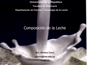 2. COMPOSICIÓN DE LA LECHE SC 