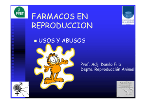 FARMACOS EN REPRODUCCION USOS Y ABUSOS