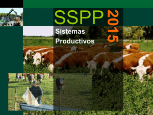 SSPP 2015 Sistemas Productivos