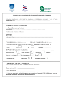 Estadística aplicada a las Ciencias Sociales y con énfasis en Educación