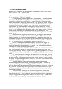 ConcienciaCristiana 20AcademiaVida 20BXVI-