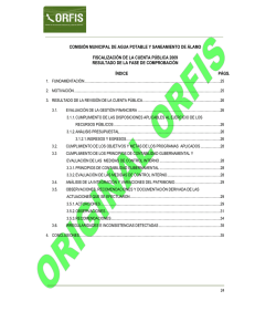 Comisi n Municipal de Agua Potable y Saneamiento de lamo