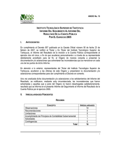 INSTITUTO TECNOL GICO SUPERIOR DE TANTOYUCA