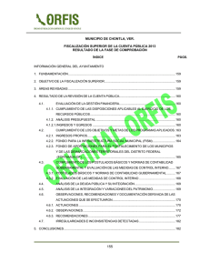 MUNICIPIO DE CHONTLA, VER.  FISCALIZACIÓN SUPERIOR DE LA CUENTA PÚBLICA 2013