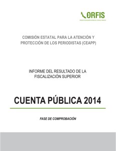 Comisión Estatal para la Atención y Protección de los Periodistas