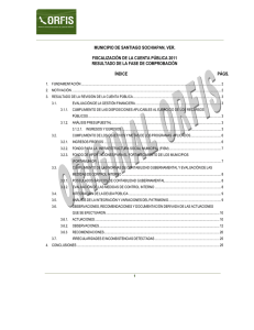 MUNICIPIO DE SANTIAGO SOCHIAPAN, VER.  FISCALIZACIÓN DE LA CUENTA PÚBLICA 2011