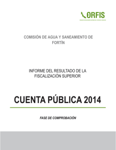 Comisión Municipal de Agua y Saneamiento de Fortín
