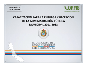 Marco Legal de la Administración Pública Municipal.