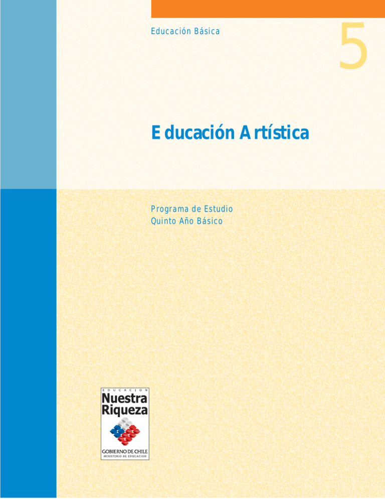 Programa De Educación Quinto Año Básico