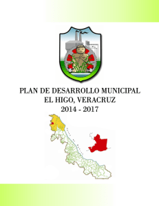 PLAN DE DESARROLLO MUNICIPAL EL HIGO, VERACRUZ 2014 - 2017