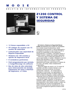 Moose Z1200_Data Sheet_Spanish_1995