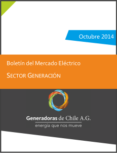 Boletín Sector Eléctrico Octubre 2014