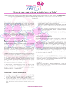 Cancer de mama y mujeres jovenes en America Latina y el Caribe_1440687633