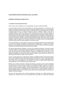 Informe de Gestión del ejercicio 2012 de Finecopension, EPSV