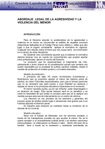 [PDF] Abordaje Legal de la Agresividad y la Violencia del Menor