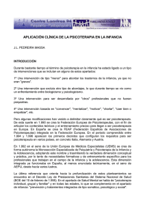 [PDF] Aplicación clínica de la psicoterapia en la infancia