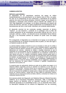 [PDF] Carencia Afectiva