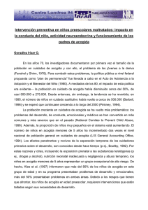 [PDF] Intervención preventiva en niños preescolares maltratados: impacto en la conducta del niño y actividad neuroendocrina