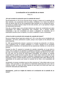 [PDF]La evaluación en la custodia de un menor