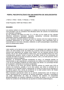 [PDF] Perfil psicopatológico en una muestra de adolescentes obesos