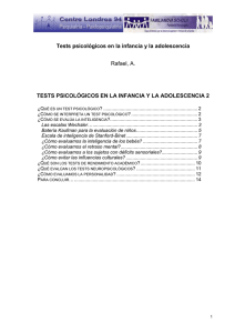 [PDF]Tests psicológicos en la infancia y la adolescencia