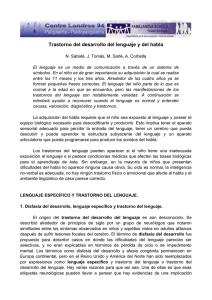 [PDF]Trastorno del desarrollo del lenguaje y del habla