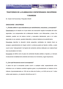 [PDF] Trastornos de la eliminación o esfinterianos: encopresis y enuresis