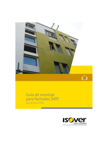 Guía de montaje para fachadas SATE Lana de Roca ISOFEX