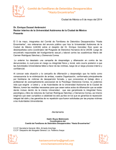 Carta a las Autoridades en apoyo a Clemencia y Carmen1