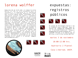 lorena wolffer expuestas: registros