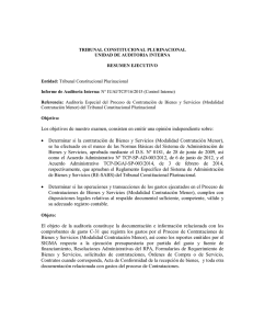 Informe de Auditoría Interna Nº IUAI/TCP/16/2015 (Control Interno)