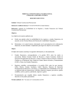 Informe de Auditoría Interna Nº IUAI/TCP/05/2015 (Control Interno)