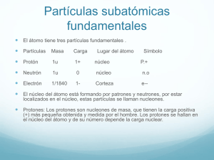 Particulas subàtomicas fundamentales