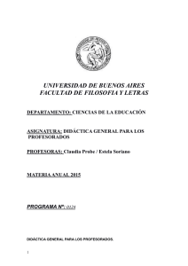 Didáctica General para Profesorados_Programa 2015 CATEDRA Probe.doc