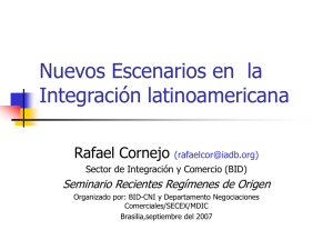 Discussões sobre os novos cenários da integração Latino-americana - Rafael Cornejo