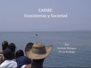 Ecosistemas y Sociedad en el Caribe
