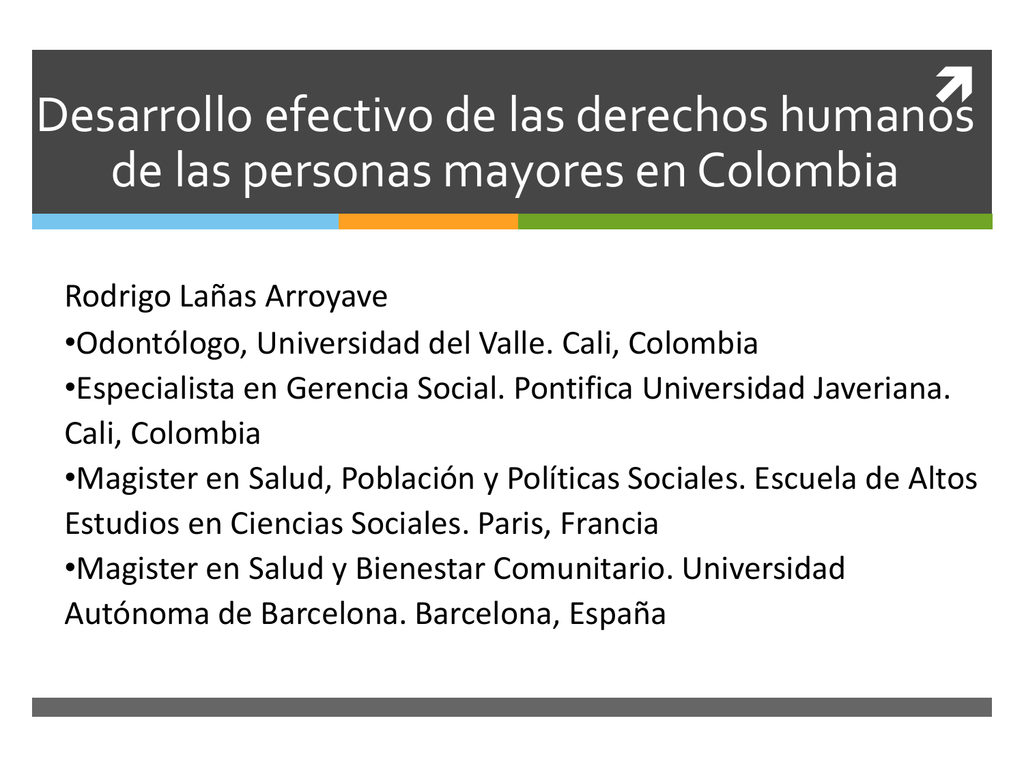 Lista De Los Derechos Humanos En Colombia Mayor a Lista