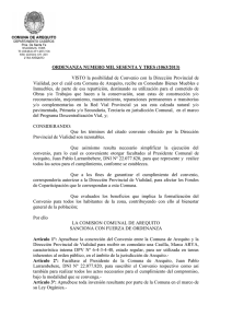 Ordenanza Nº 1063-2013 Conv. DPV Casilla popular!