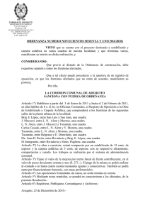 Ordenanza Nº 961-2010 Registro Oposición Carpeta asfáltica 8 cuadras popular!