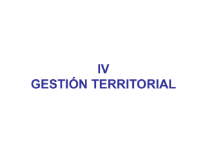 Gestión territorial (archivo Power Point .ppt)