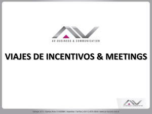 Viajes Incentivos AV Esp