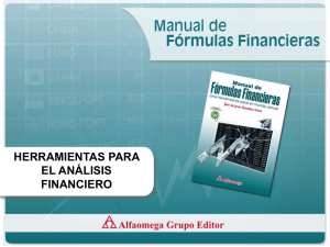 Herramientas para el Análisis Financiero(presentación Power Point)