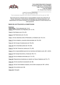 constitucin francesa -1958-.