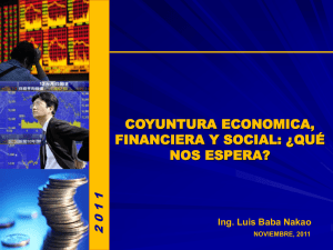 COYUNTURA FINANCIERA ECONOMICA 2012-2013