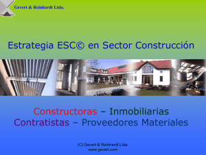 Estrategia ESC© en Sector Construccion (ppt)