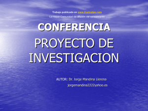 Proyecto de Investigacion (ppt)