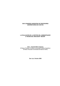 La evaluación de la gestión del administrador a través del indicador “negar”