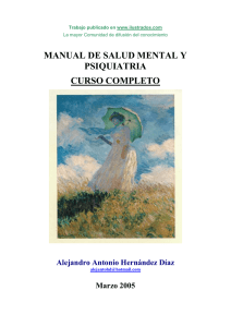 Manual de Salud Mental y Psiquiatria