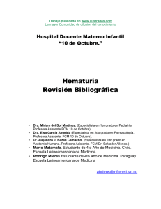 Hematuria Revision Bibliografica