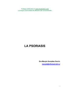 La Psoriasis (tesis)
